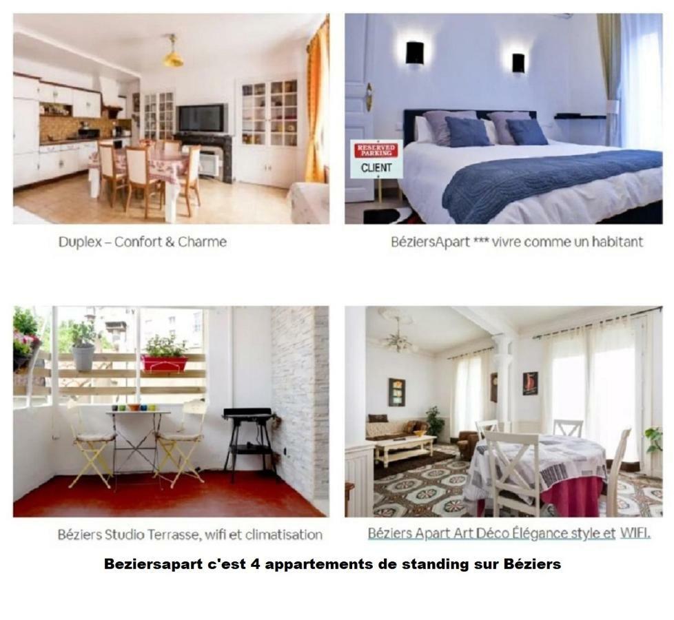 Duplex - Confort & Charme Beziers Exterior photo